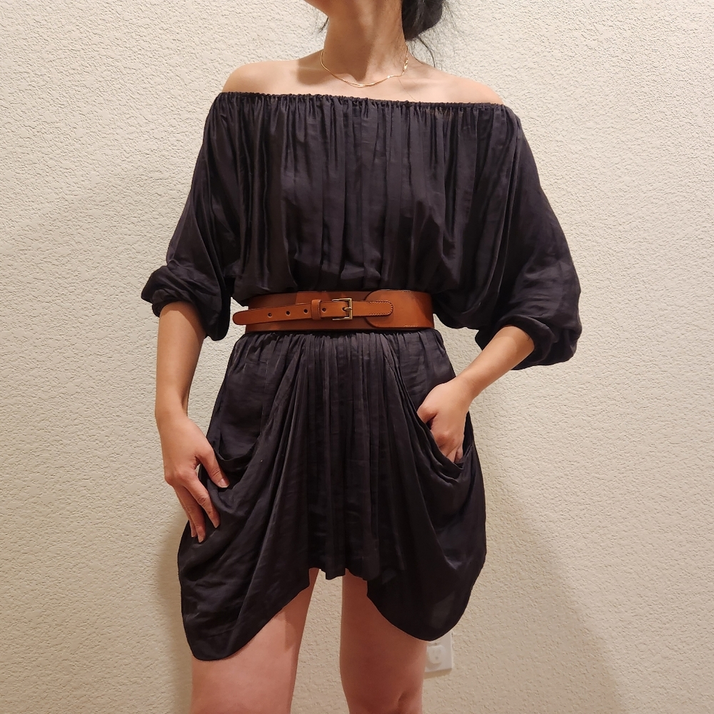 Alexander wang off shouler romper sz4